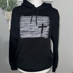 Faith Bible Christian Sweatshirt Unisex Medium Faith Christian Religious Hoodie